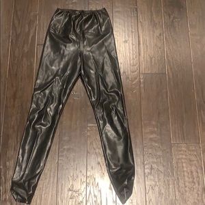leather leggings